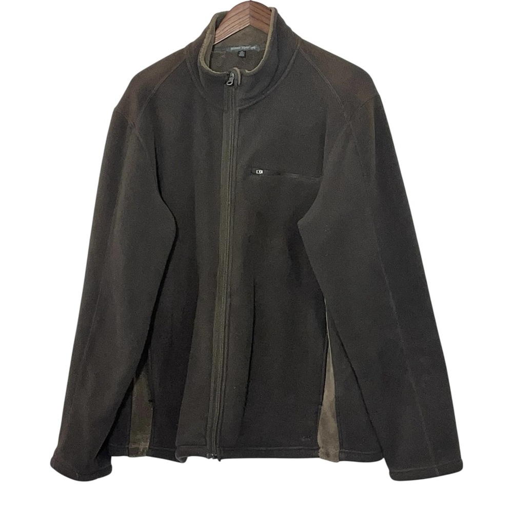 Toad & Co. Horny Toad Brown Fleece Jacket XL